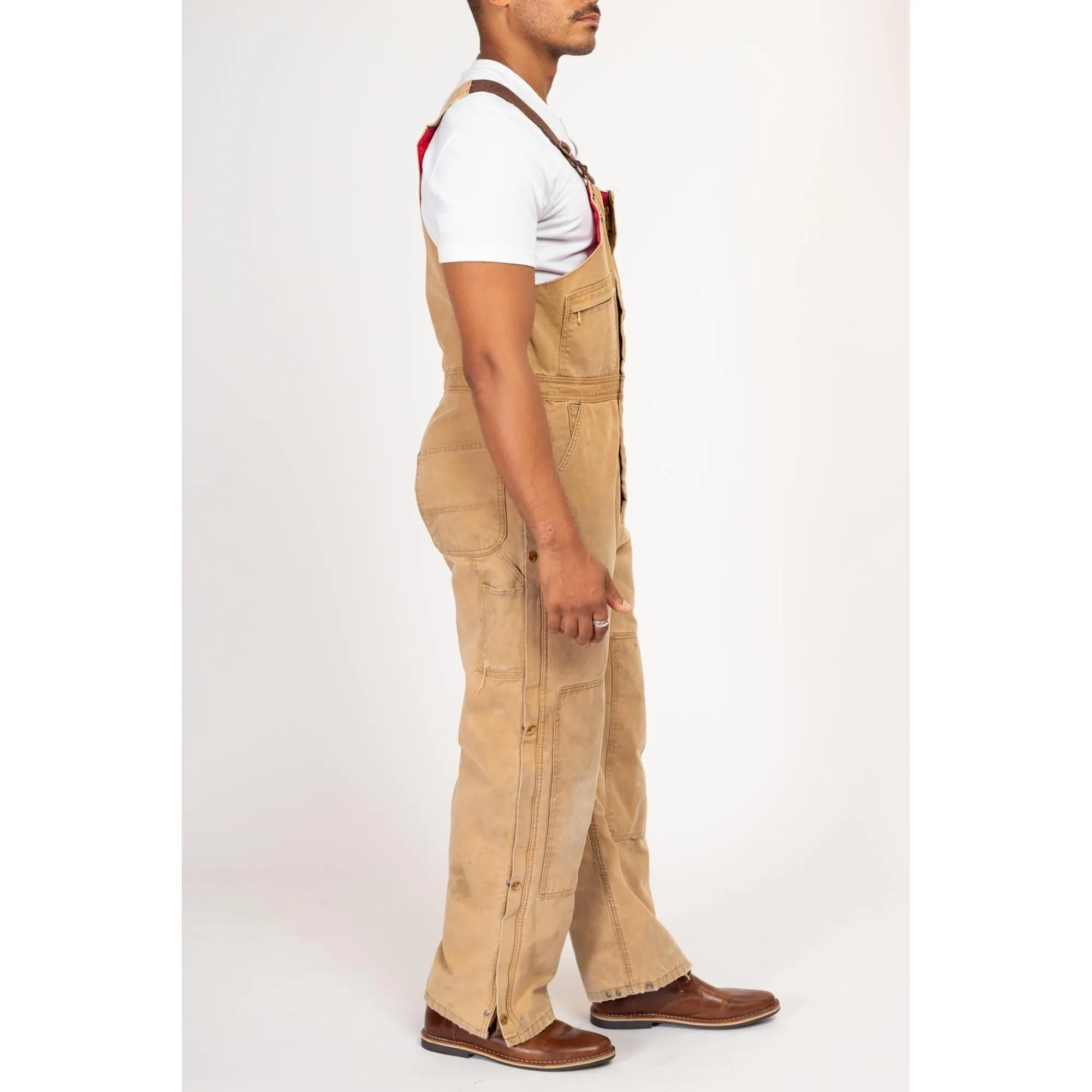 38x32 90s Carhartt Insulated Quilt Lined Overalls