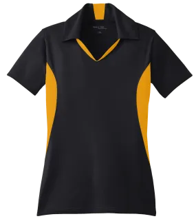 C1765W Ladies Side Blocked Micropique Sport-Wick Polo