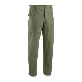 Cotton Sateen Durable Press Fatigue Pants