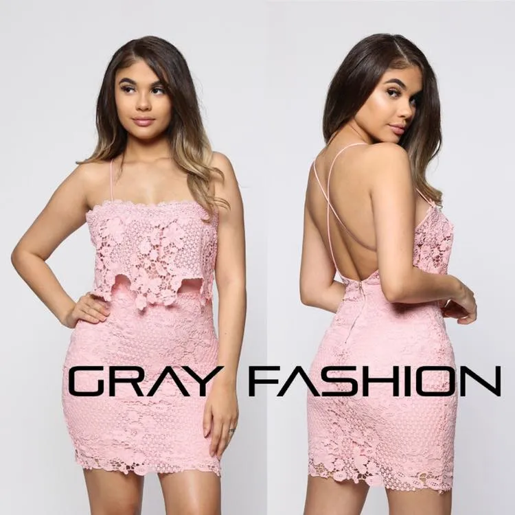 Crotchet Double Tiered Dress