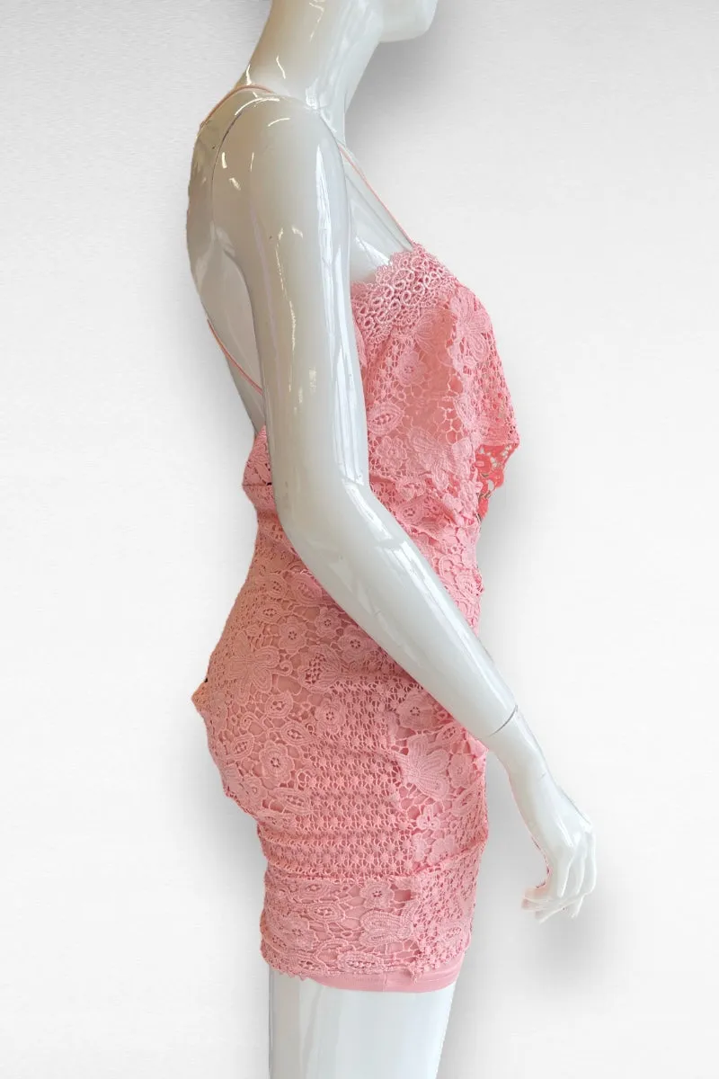 Crotchet Double Tiered Dress