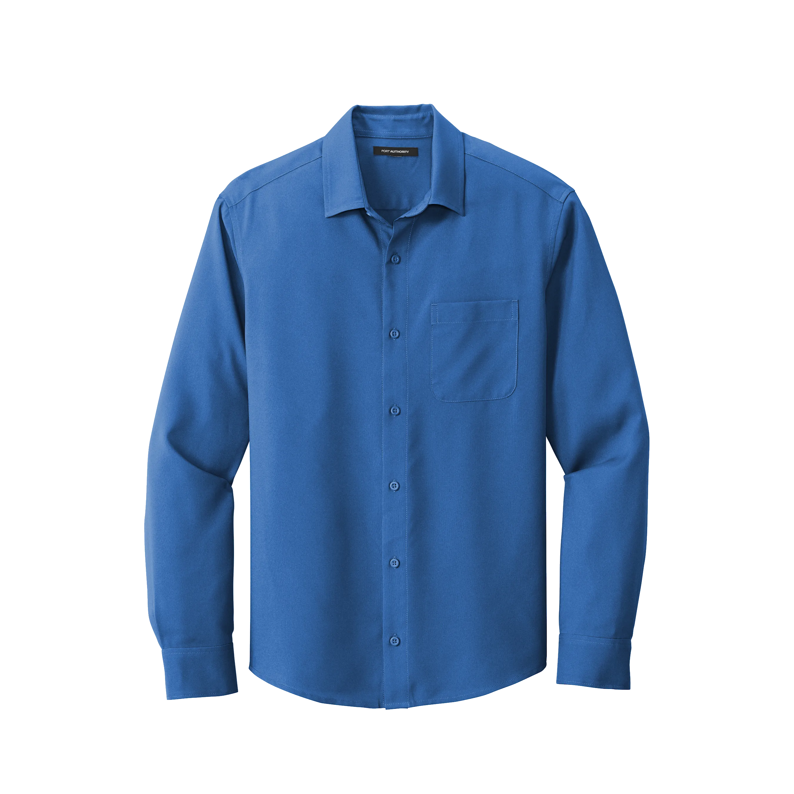 D2069M Mens Long Sleeve Performance Staff Shirt