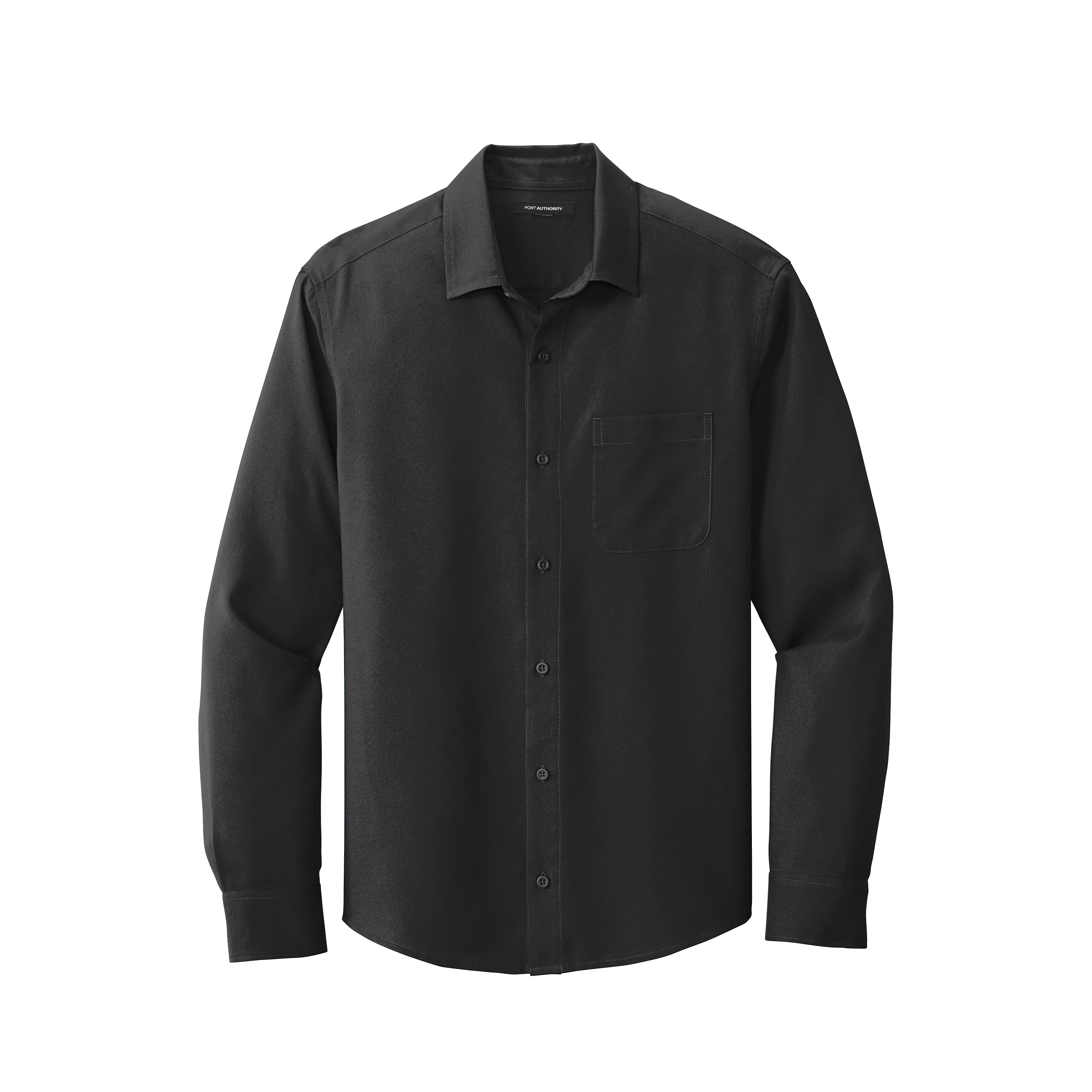 D2069M Mens Long Sleeve Performance Staff Shirt