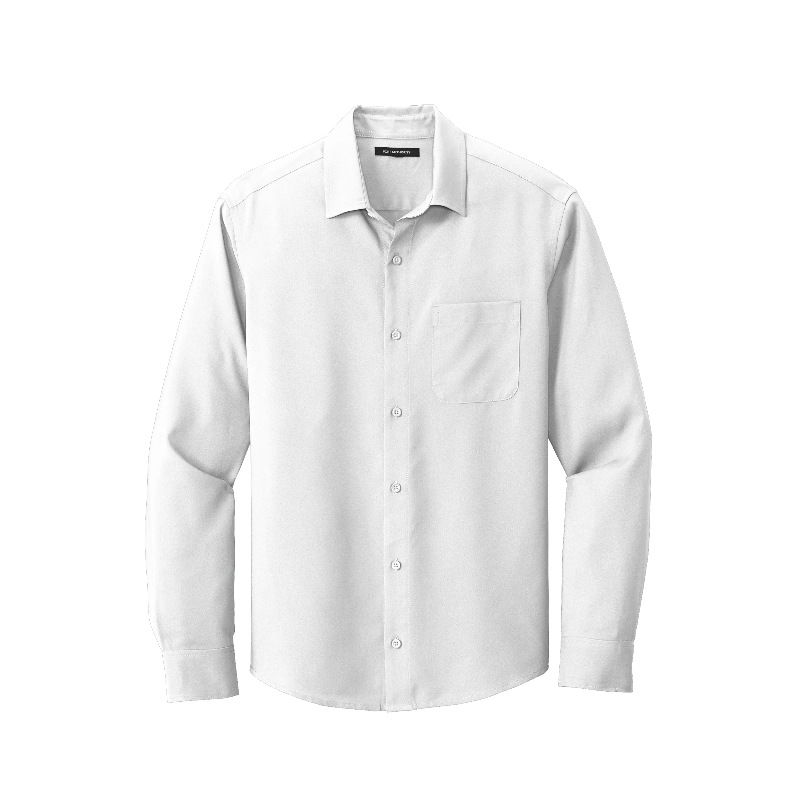 D2069M Mens Long Sleeve Performance Staff Shirt