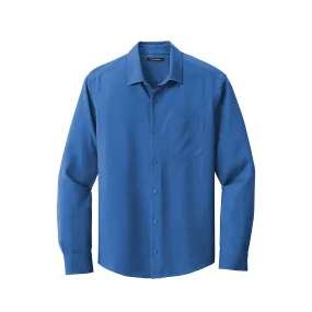 D2069M Mens Long Sleeve Performance Staff Shirt