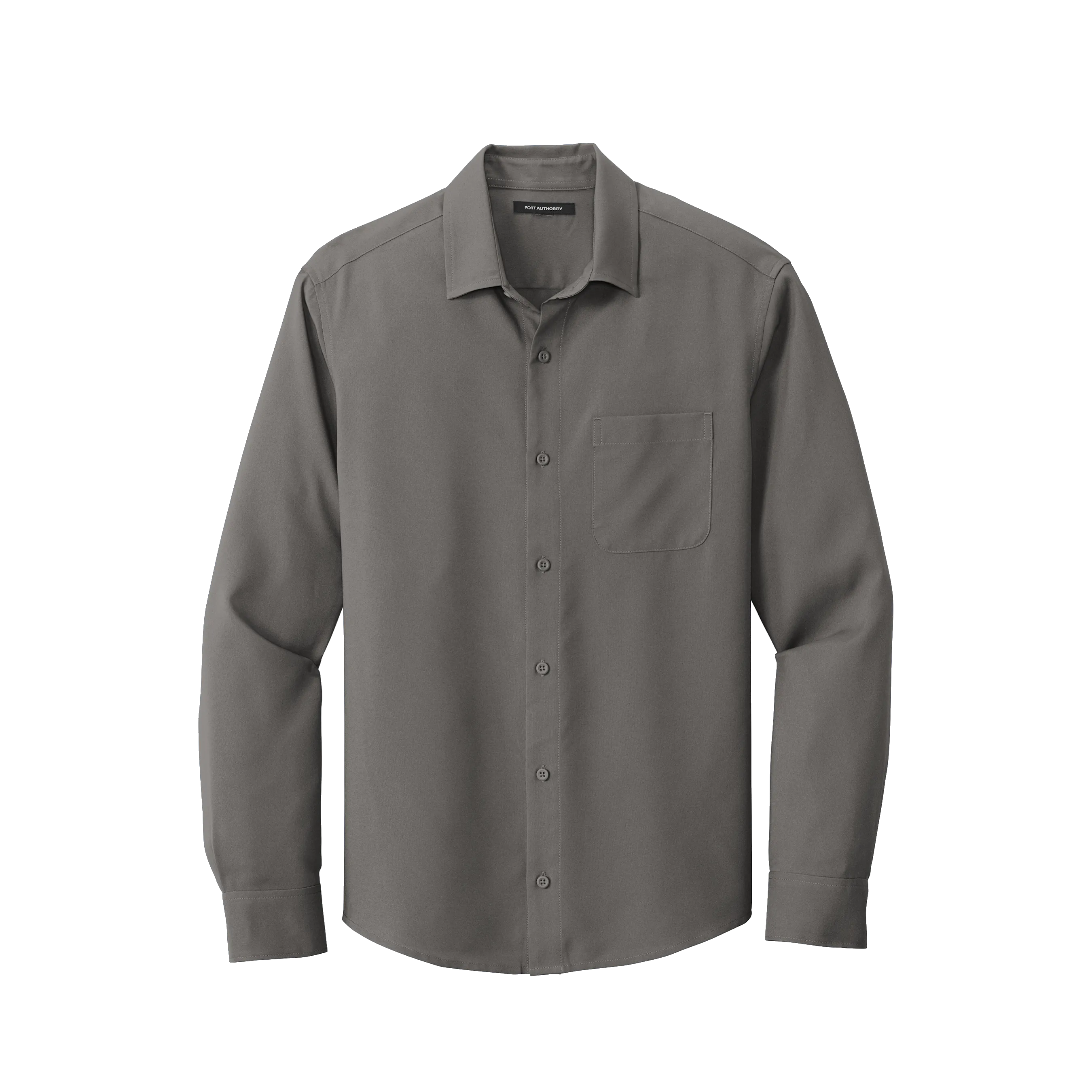 D2069M Mens Long Sleeve Performance Staff Shirt