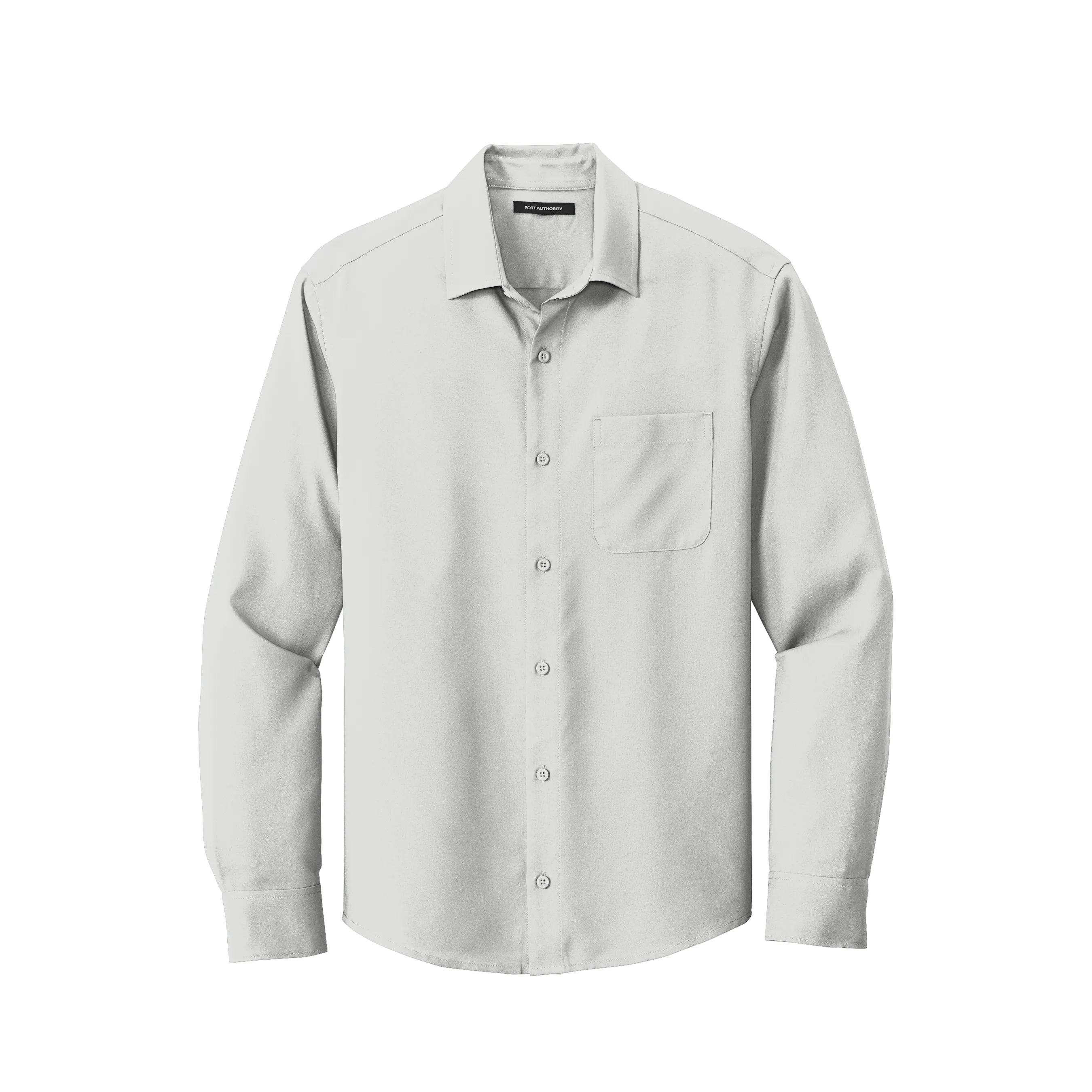 D2069M Mens Long Sleeve Performance Staff Shirt