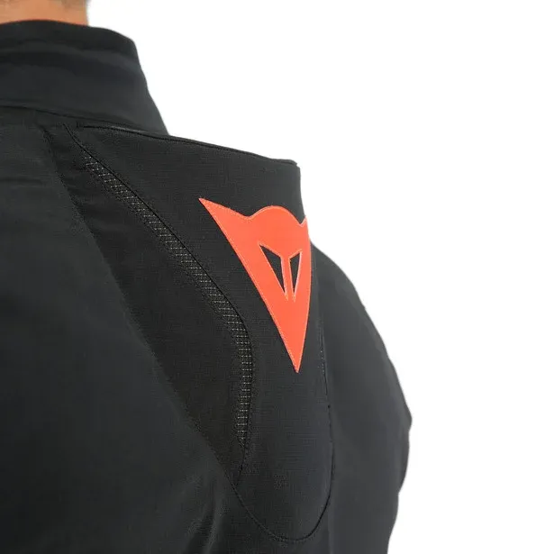 DAINESE INDOMITA D-DRY XT BLACK/FLUO RED TEXTILE JACKET