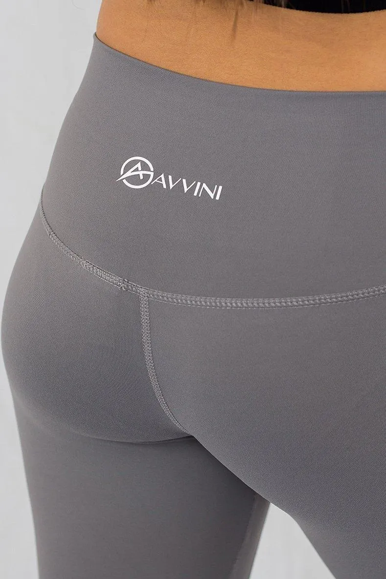 Fuerza High Waist Leggings Grey