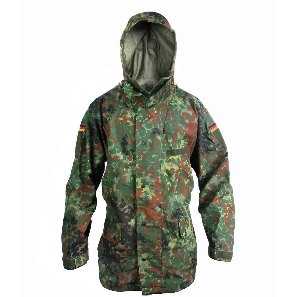 German Flecktarn Rain Jacket - Grade 2