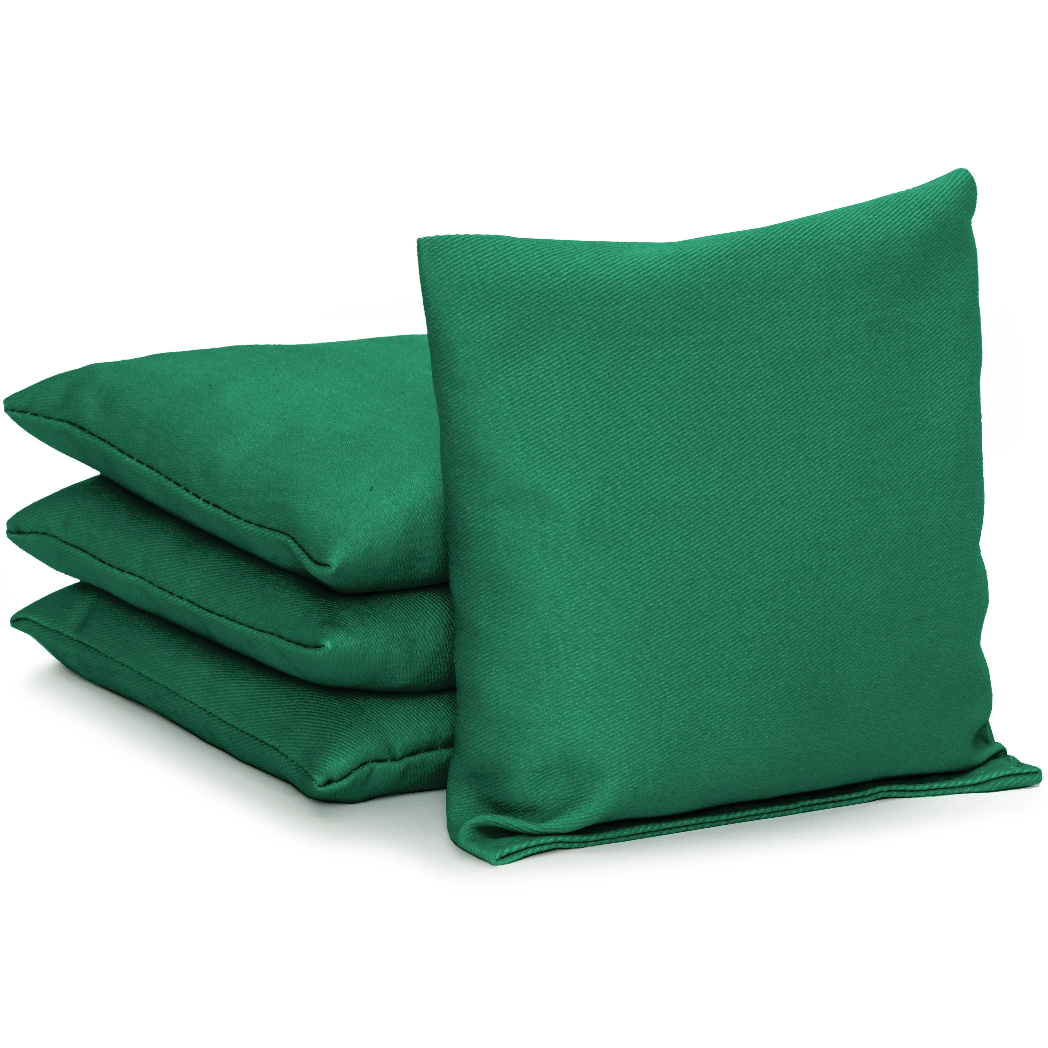 GoSports Cornhole Bean Bags Set of 4 - Regulation All Weather - Classic Dark Green