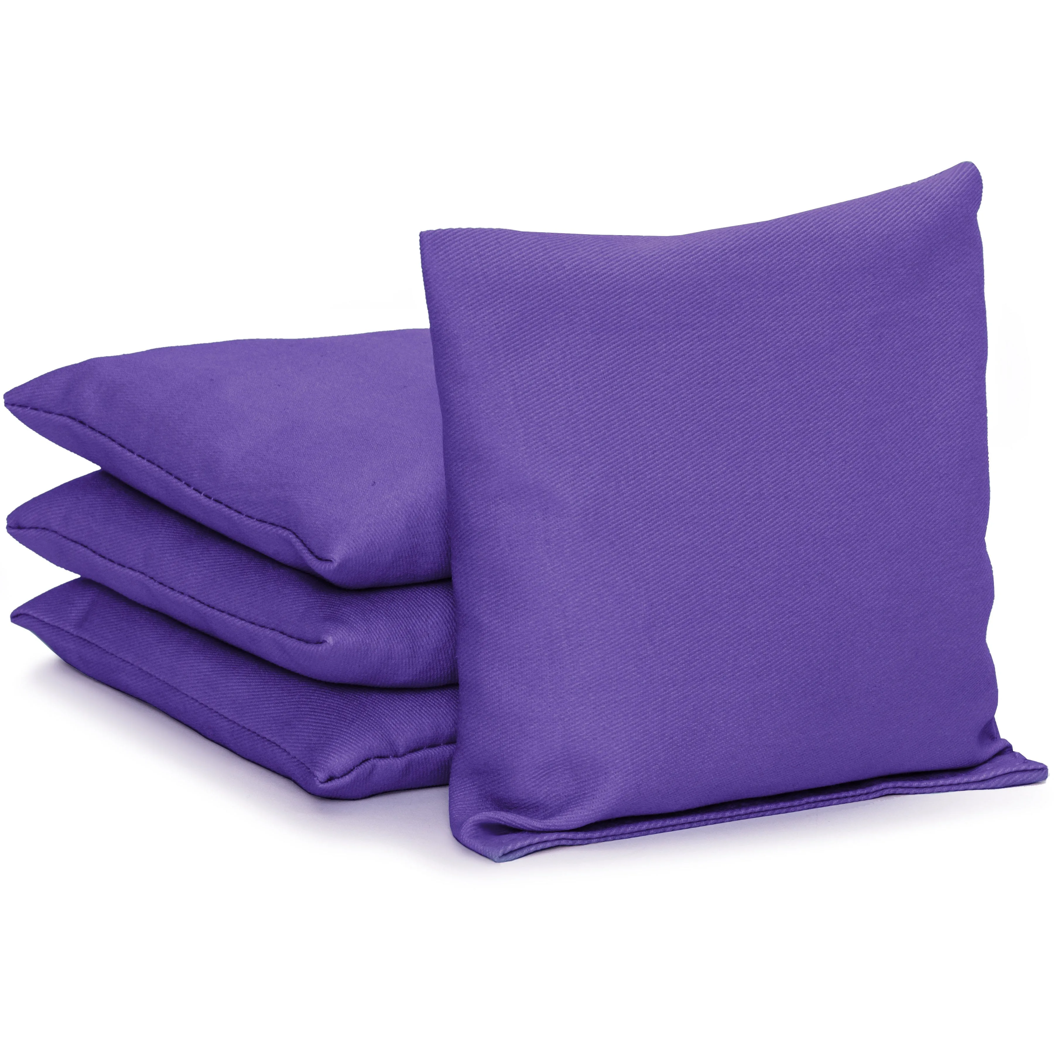 GoSports Cornhole Bean Bags Set of 4 - Regulation All Weather - Classic Purple