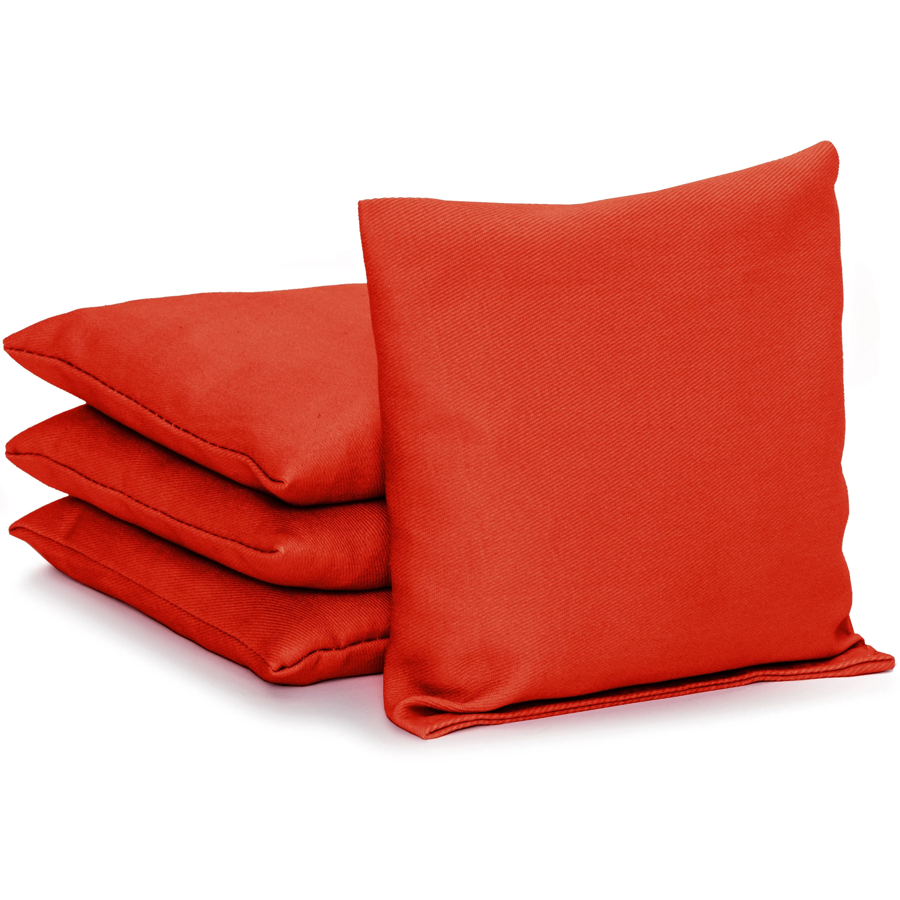 GoSports Cornhole Bean Bags Set of 4 - Regulation All Weather - Classic Red
