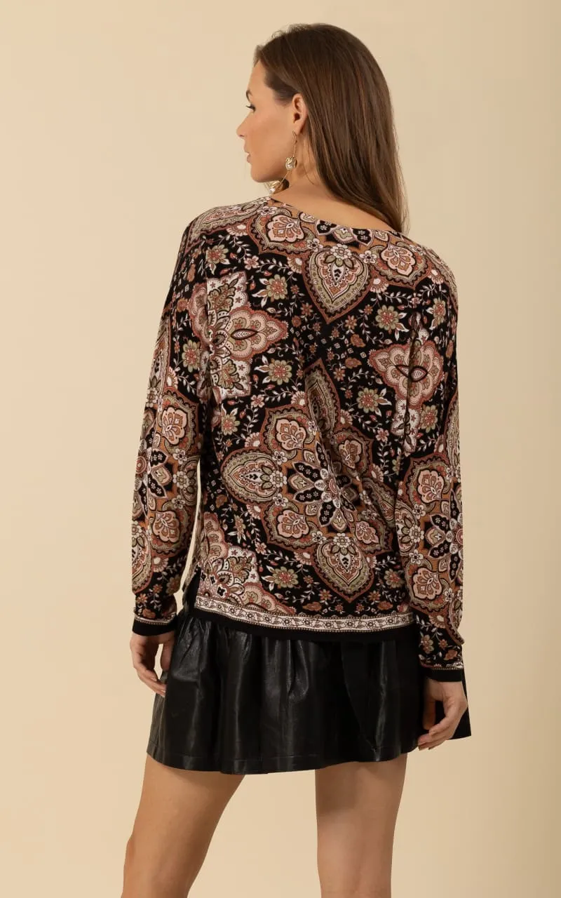 Hale Bob - Lightweight Printed Sweater