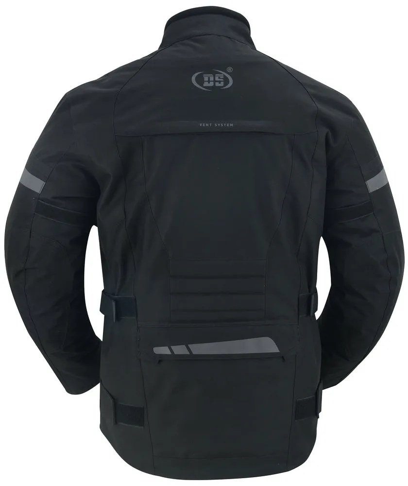 Heavy Duty Polyester Textile Mens motorcycle Jacket