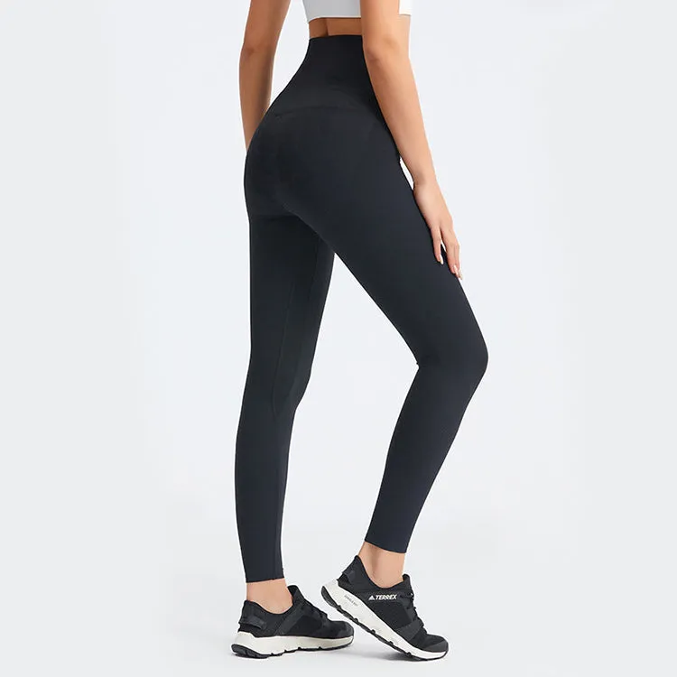 High Waist Breasted Yoga Full Length Leggings