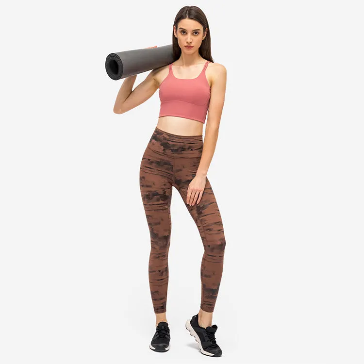 High Waisted Tie-Dye Leggings