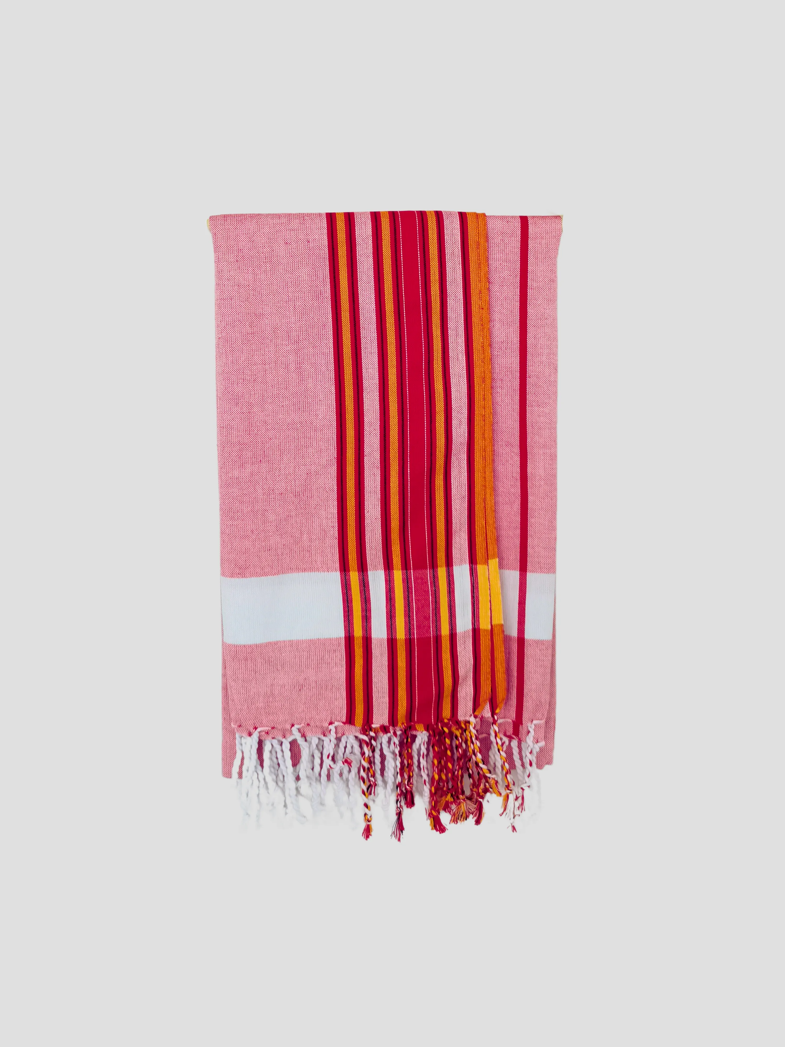 Kikoy Fabric Wrap in Multipink