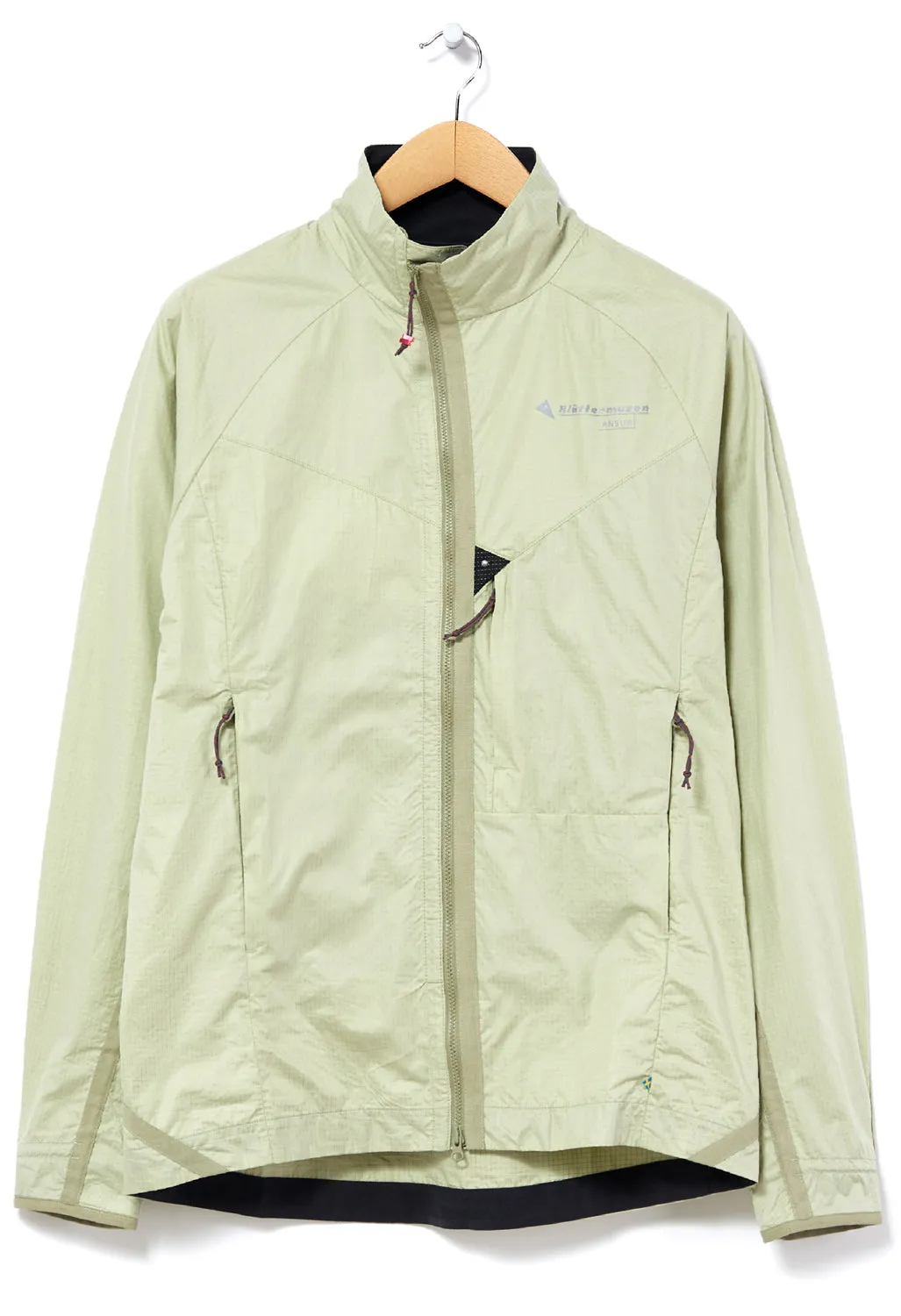 Klattermusen Men's Ansur Wind Jacket - Swamp Green/Silver Green
