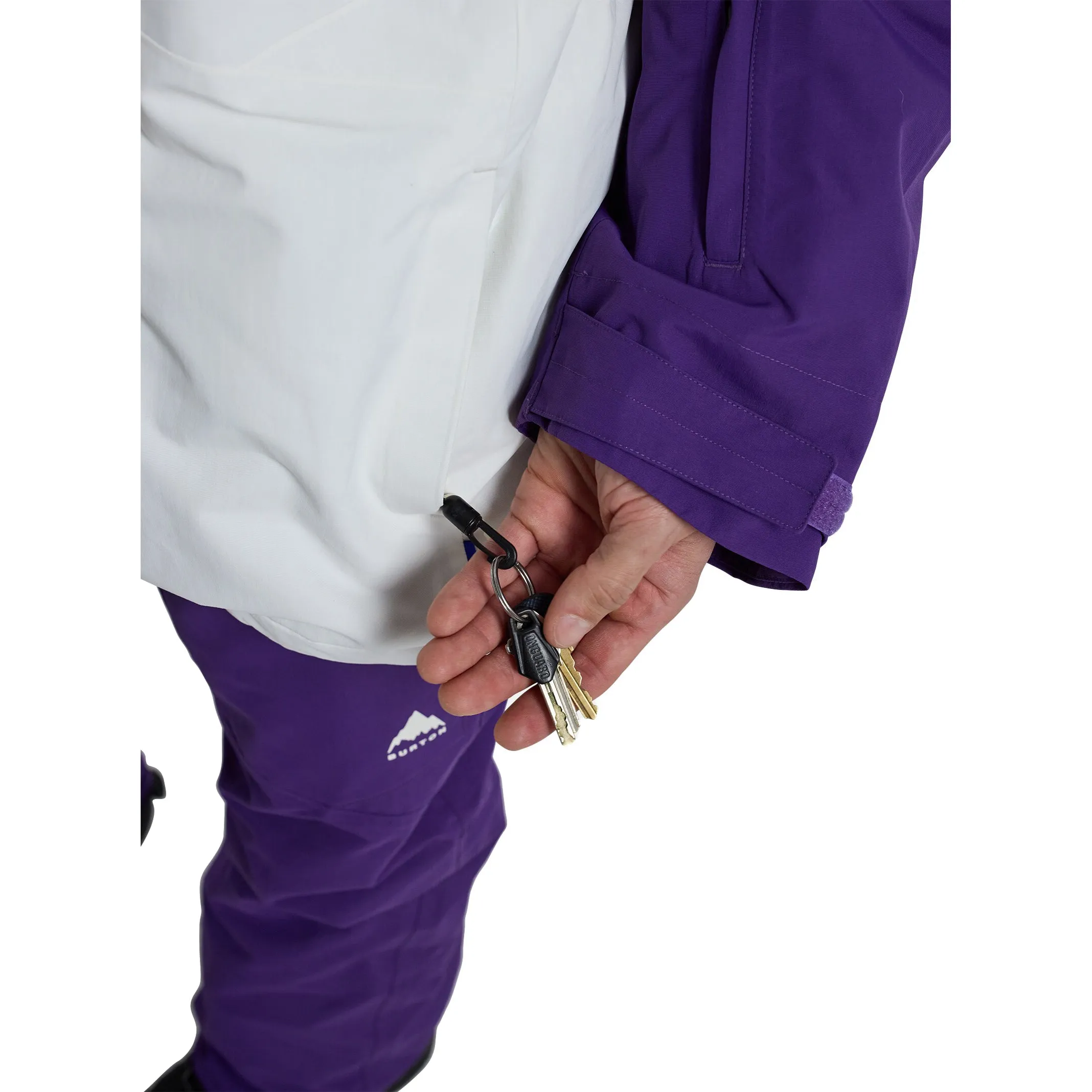 M COVERT 2.0 JACKET  IMPERIAL PURPLE / STOUT WHITE