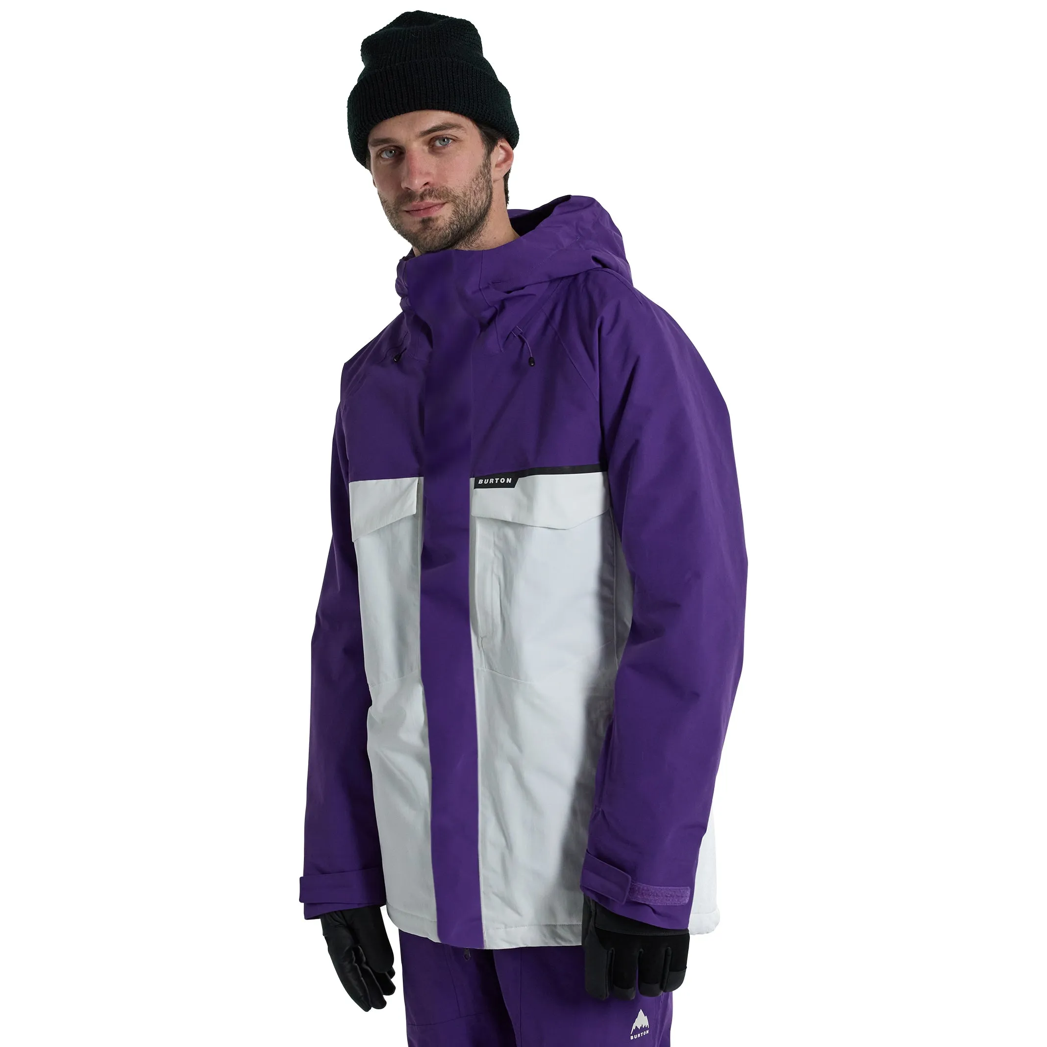 M COVERT 2.0 JACKET  IMPERIAL PURPLE / STOUT WHITE