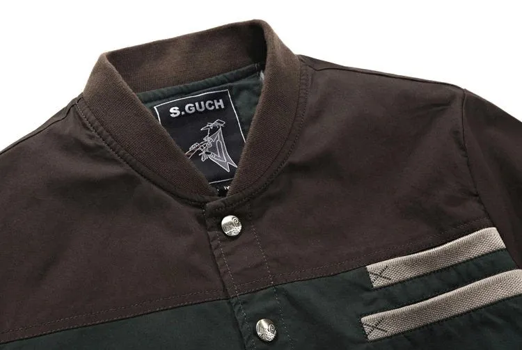 Men's Spring/Autumn Casual Windproof Bomber