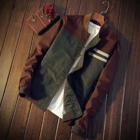 Men's Spring/Autumn Casual Windproof Bomber