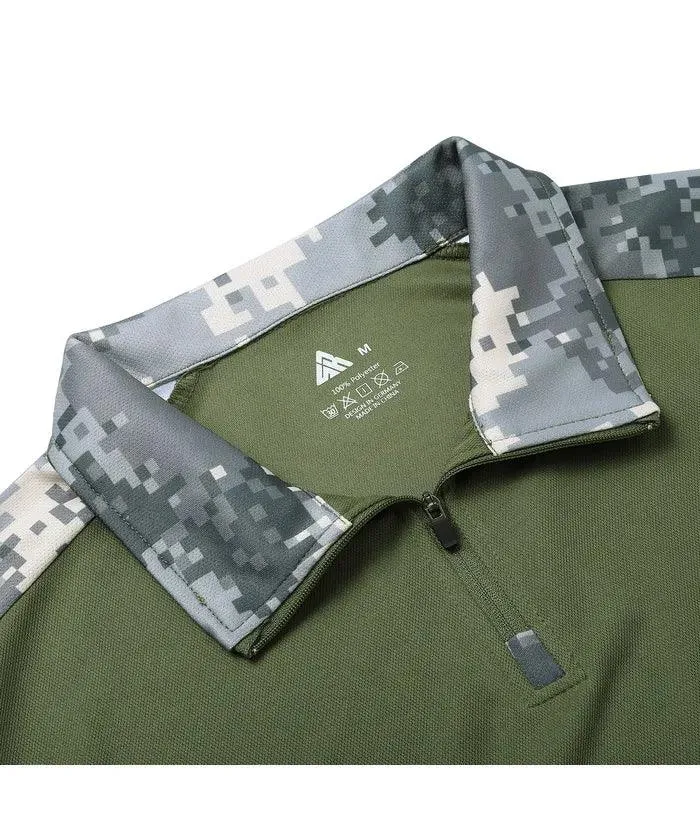 Men's Summer Moisture-Wicking Performance Polo Shirt-ZPK000591