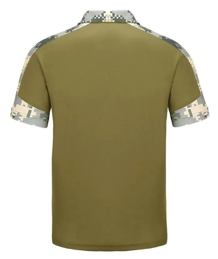 Men's Summer Moisture-Wicking Performance Polo Shirt-ZPK000591