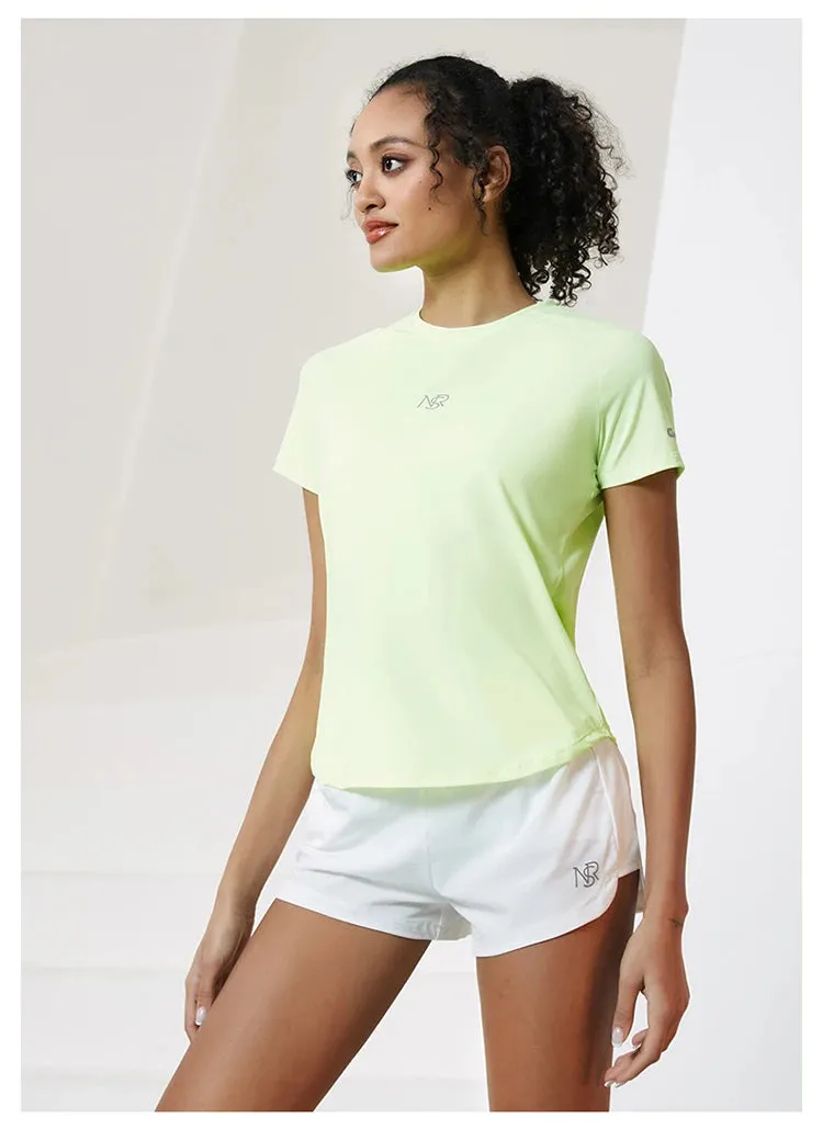 Mesh Breathable Short Sleeves Tops