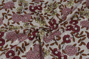 Multicolor Traditional Cotton Dobby Fabric
