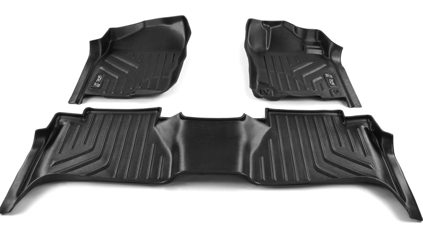 Nissan NAVARA D23 2021  MaxPro 3D LASER CAR MATS FLOORLINERS - ALL WEATHER - NEW MODEL!