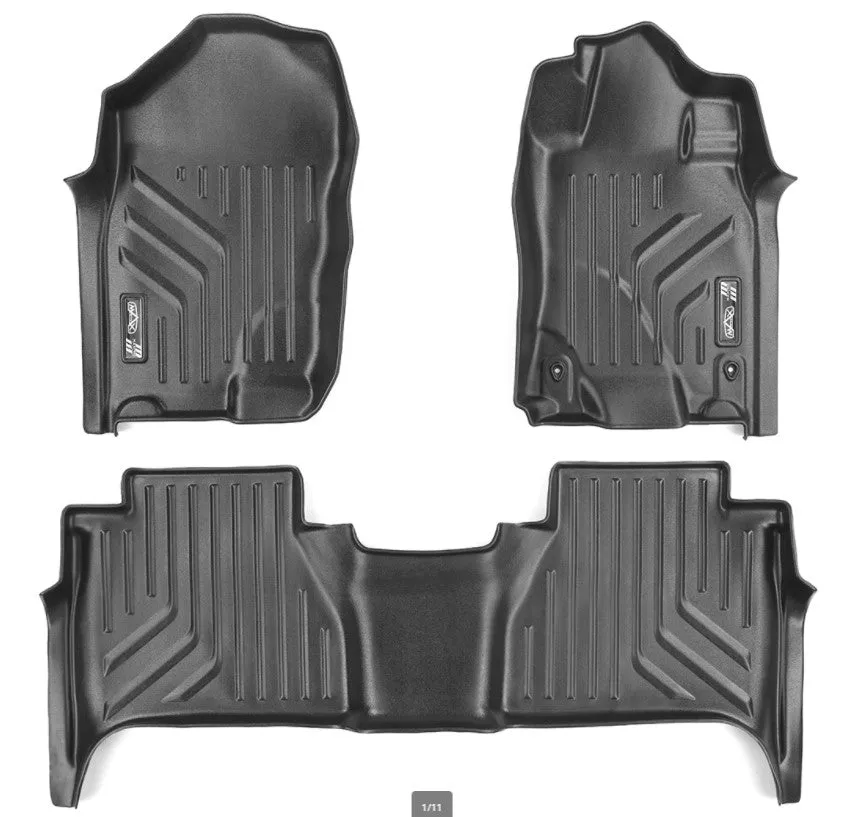 Nissan NAVARA D23 2021  MaxPro 3D LASER CAR MATS FLOORLINERS - ALL WEATHER - NEW MODEL!