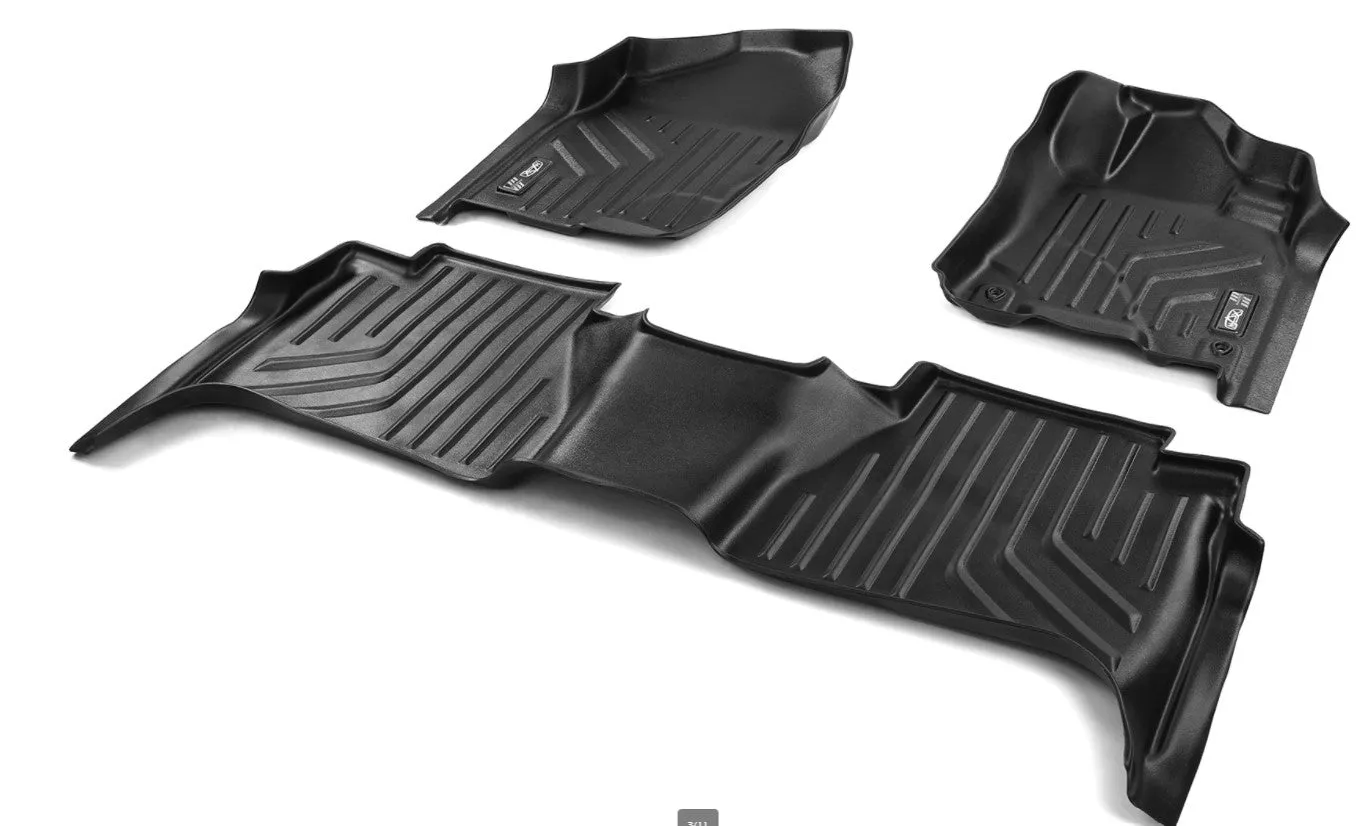 Nissan NAVARA D23 2021  MaxPro 3D LASER CAR MATS FLOORLINERS - ALL WEATHER - NEW MODEL!