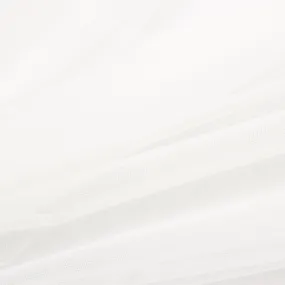 Off-White Polyamide Tulle