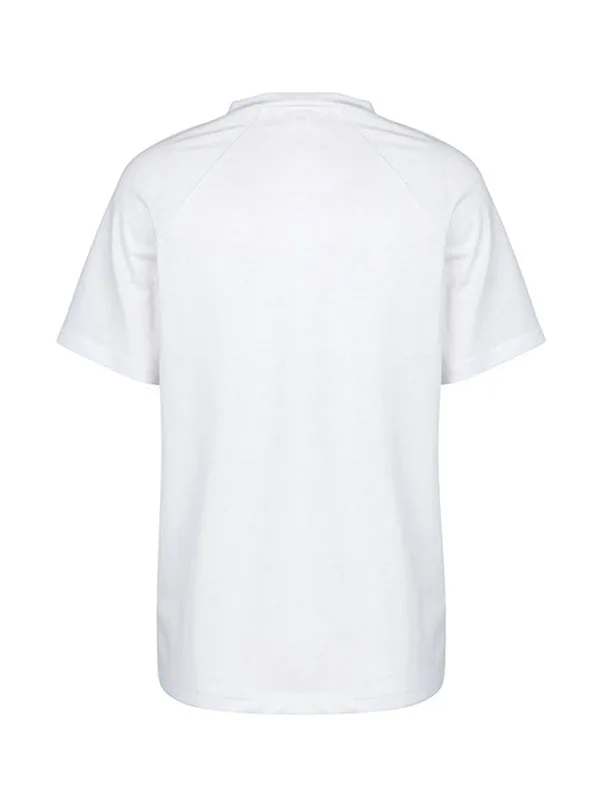 Original Irregularity Solid T-Shirts Tops