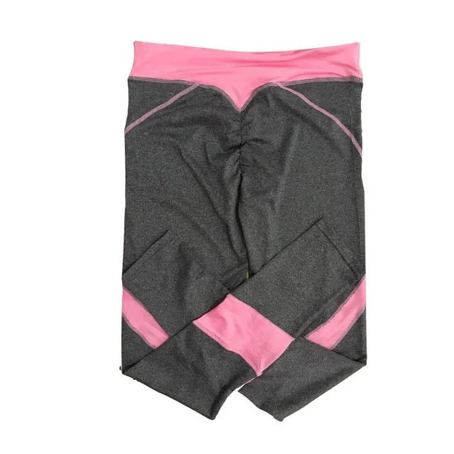 Quick Dry Ankle-Length Breathable Fitness Leggings