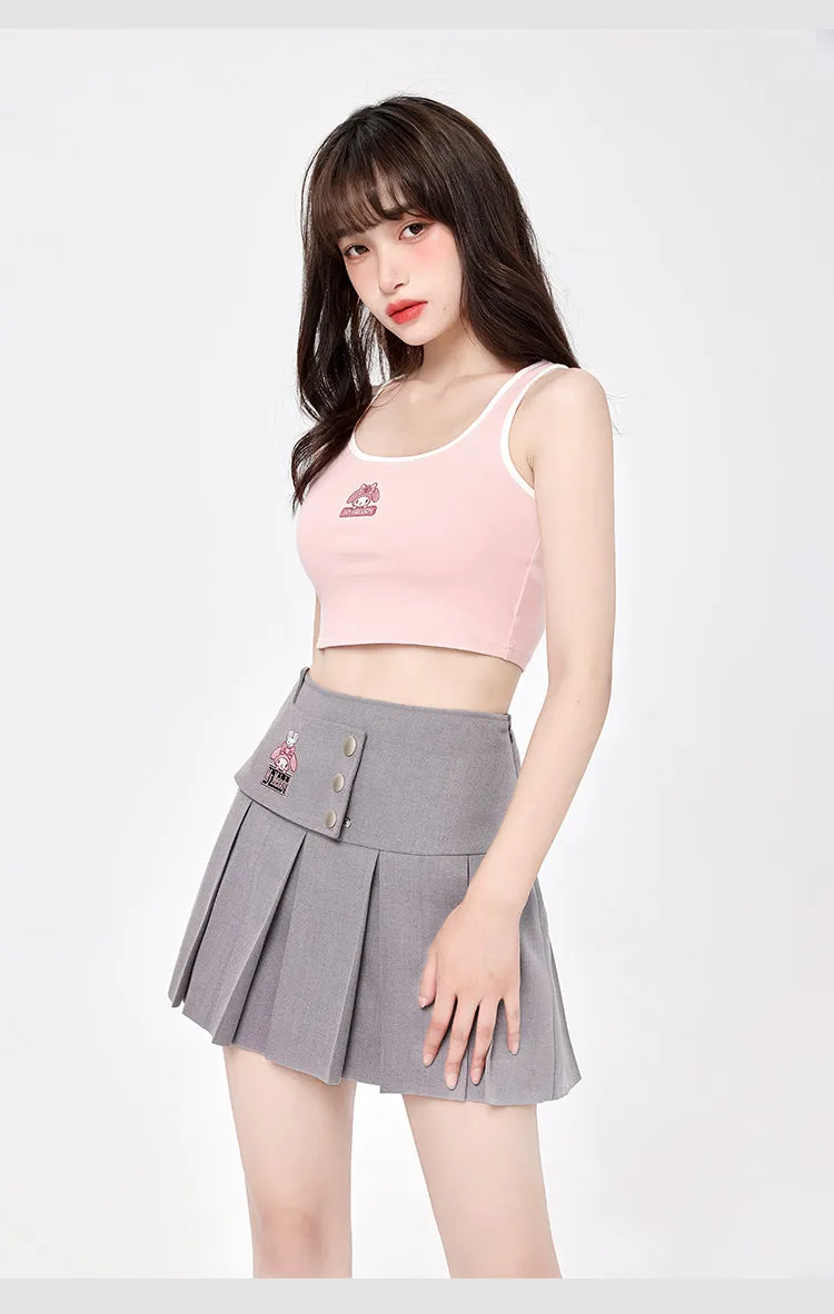 Sanrio Japanese Sweet Summer Breathable Fit Tops