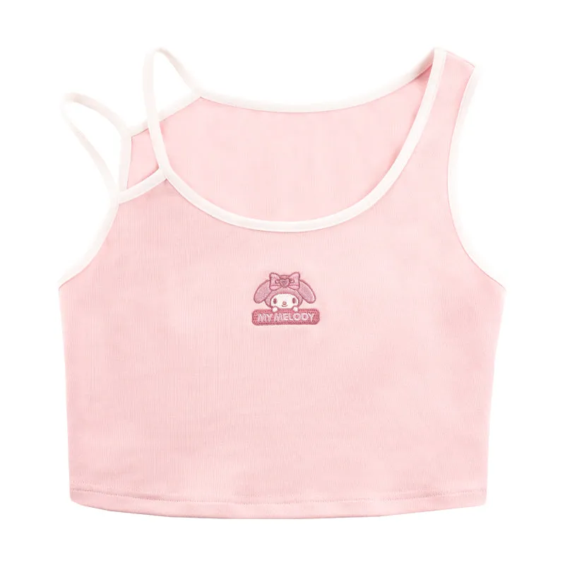 Sanrio Japanese Sweet Summer Breathable Fit Tops