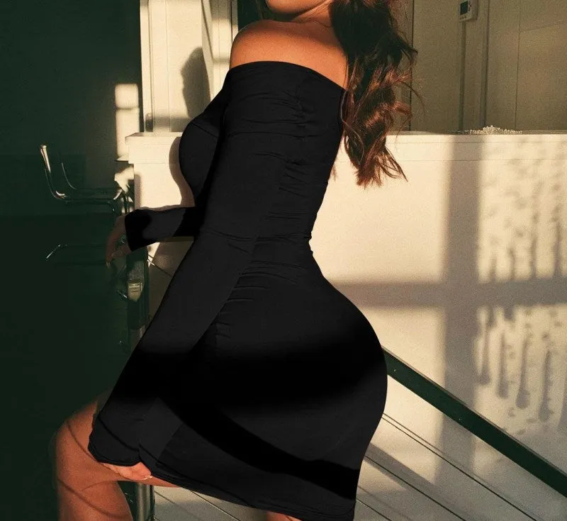 sexy summer dress bandage bodycon mini dress