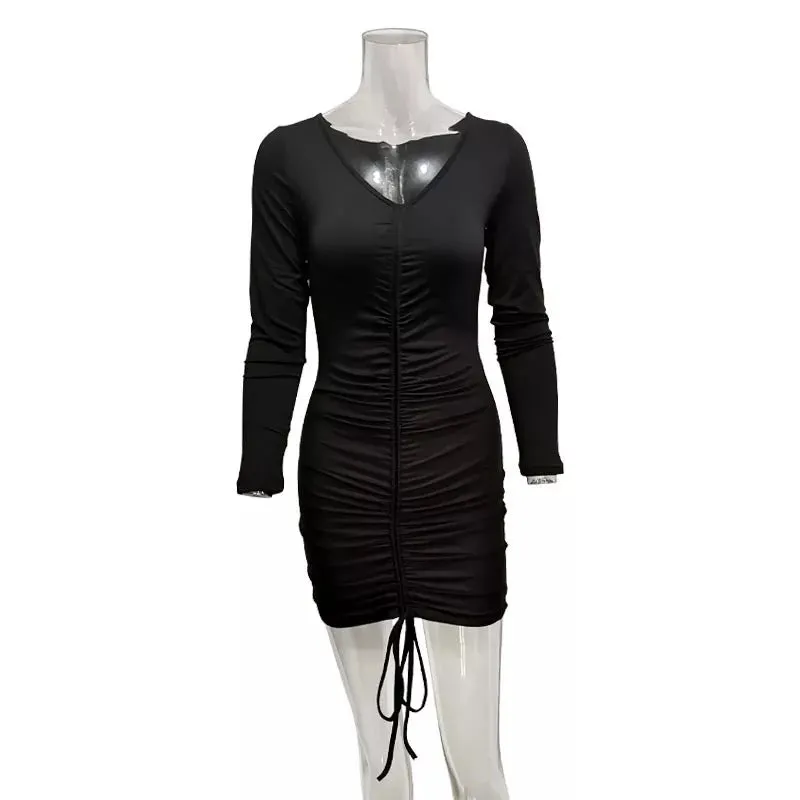 sexy summer dress bandage bodycon mini dress