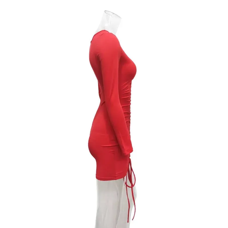 sexy summer dress bandage bodycon mini dress