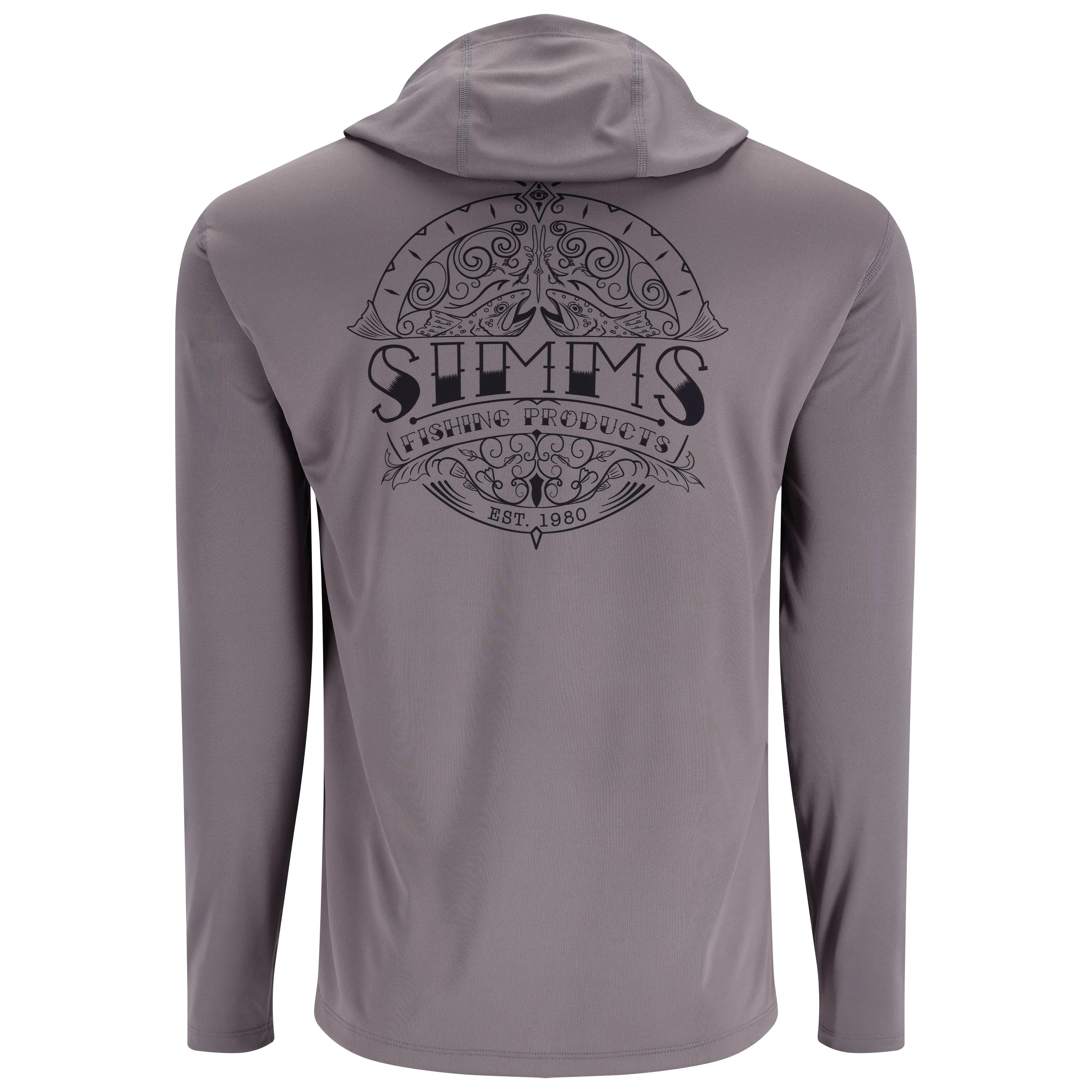 Simms Tech Hoody Artist Series Steel / American Trout