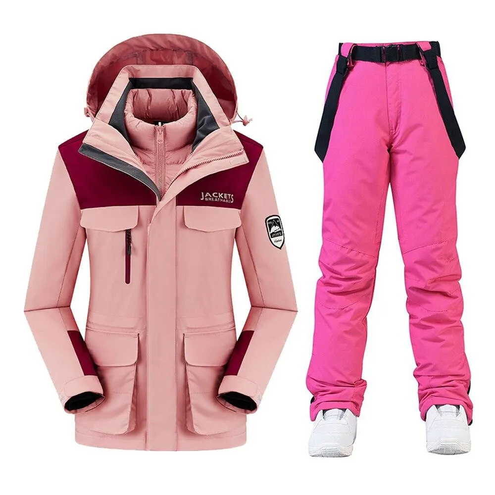 Ski/Snow Pants And Down Jacket