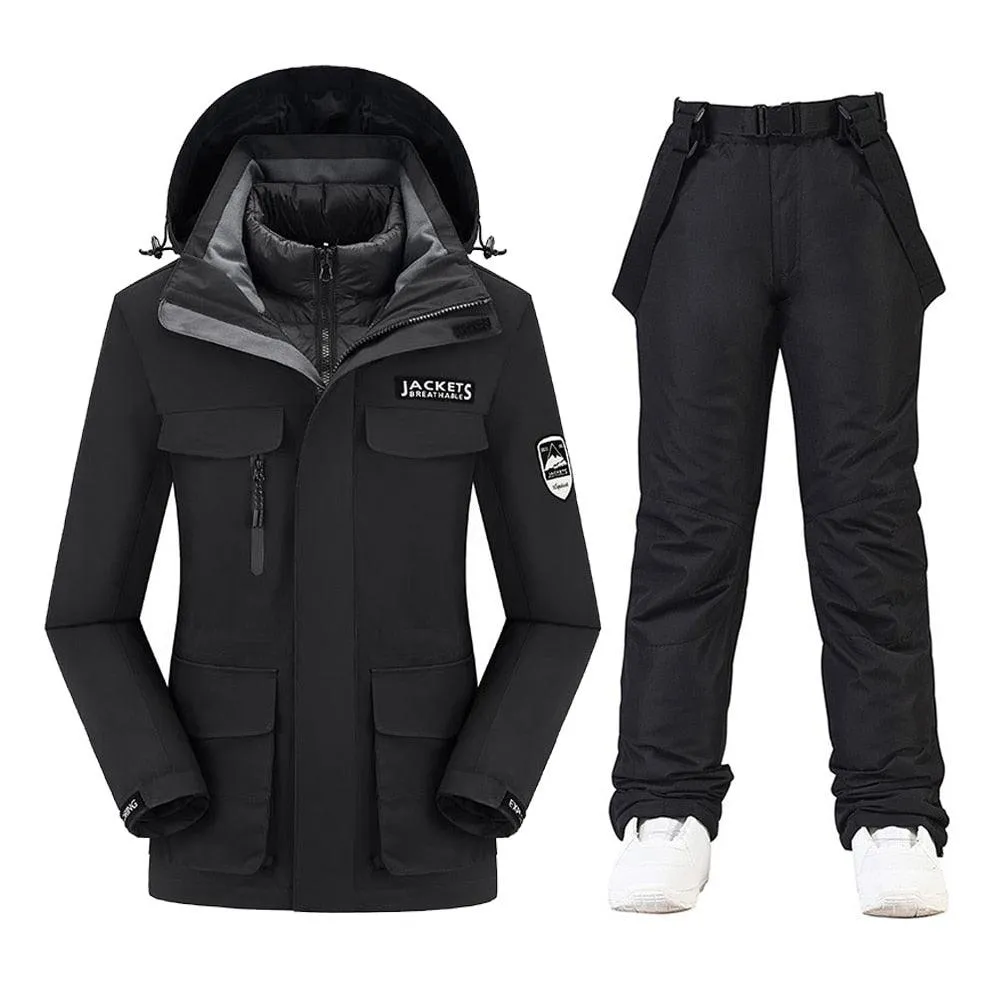 Ski/Snow Pants And Down Jacket