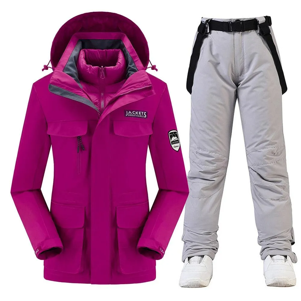 Ski/Snow Pants And Down Jacket