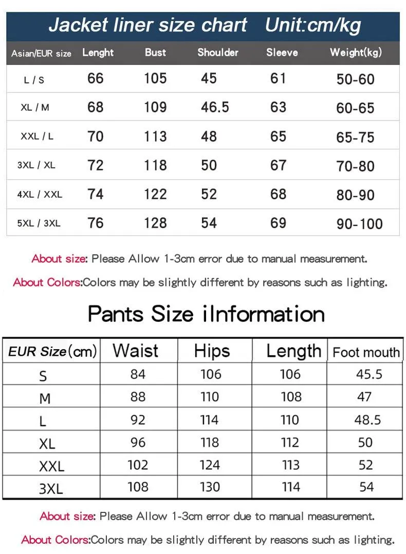 Ski/Snow Pants And Down Jacket