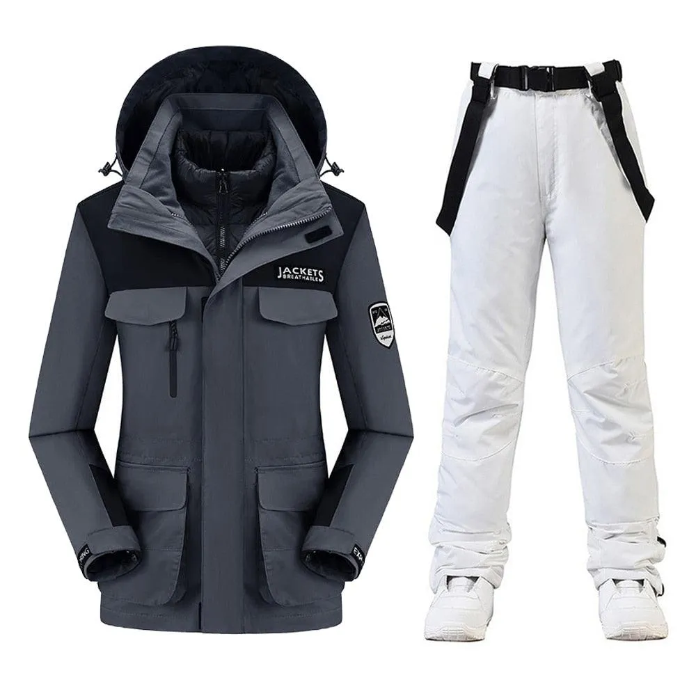 Ski/Snow Pants And Down Jacket