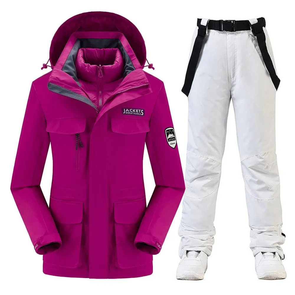 Ski/Snow Pants And Down Jacket