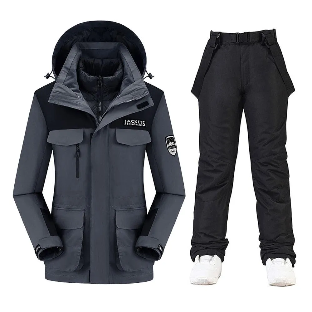 Ski/Snow Pants And Down Jacket